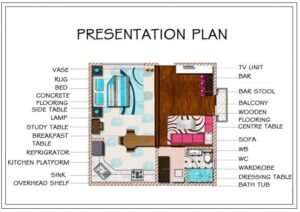 Interior Design student work