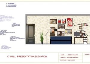 Interior Design student work